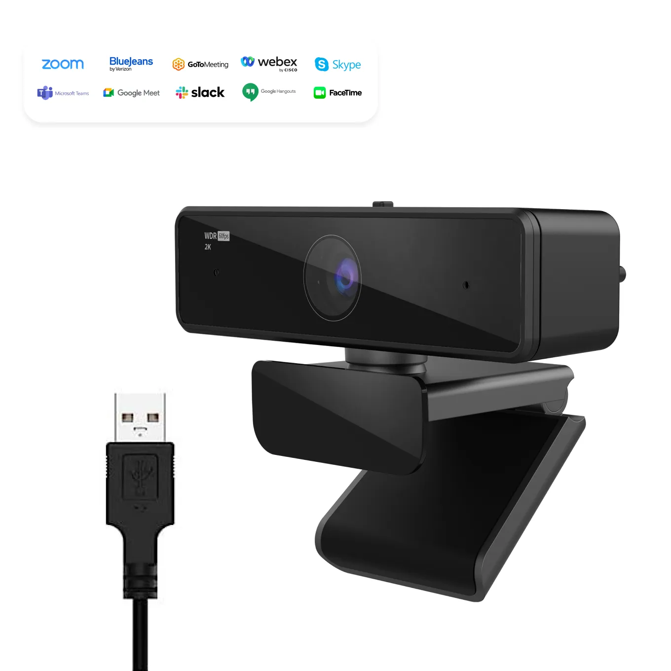 Nuroum V11 2K video conference webcam