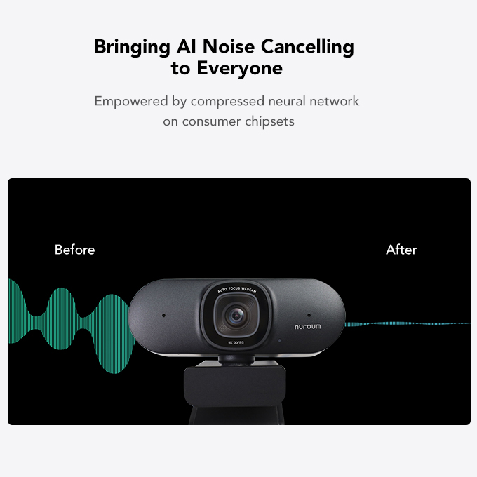 Nuroum V32AF オートフォーカスで、オンライン会議をもっと