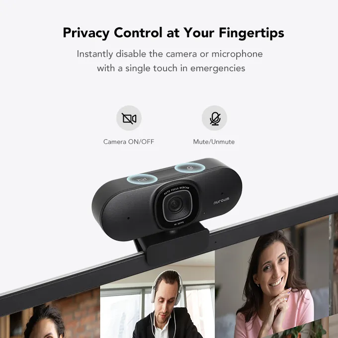 touch buttons for privacy protection