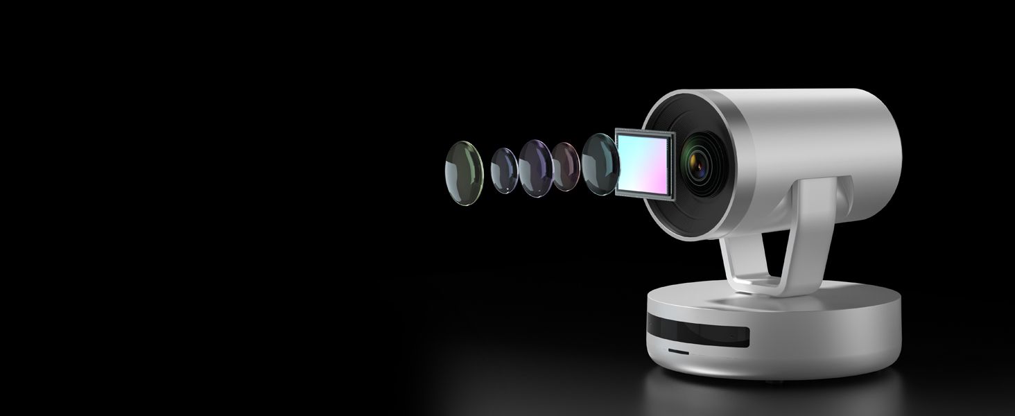 Nurom V403AI PTZ光学カメラ 本体 V403 PTZ Video Conference Webcam | Professional PTZ Webcam for