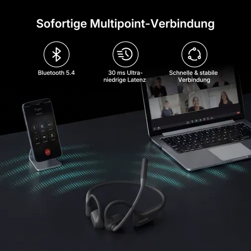 Nuroum Open Ear Pro 2 | Bester Open-Ear-Kopfhörer für Telefonate