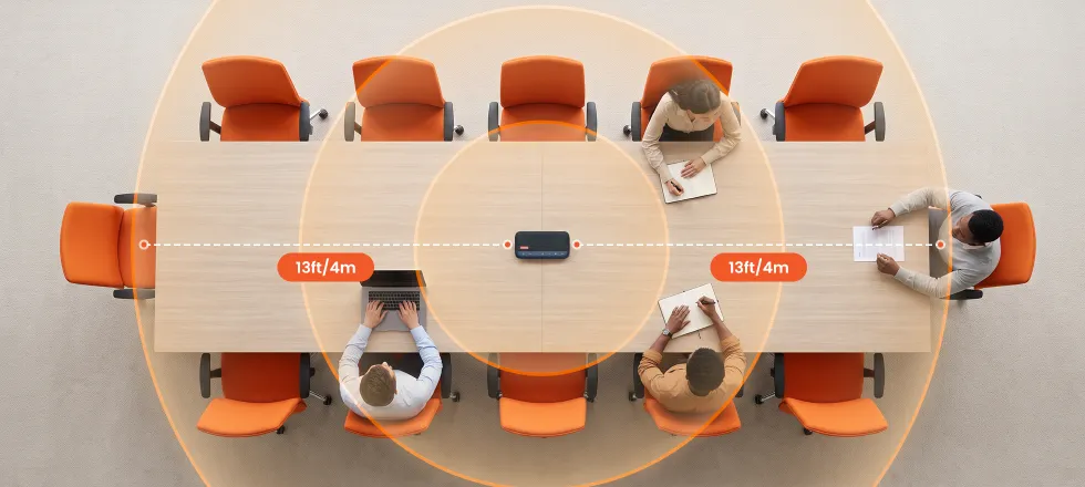 Automatic Gain Control balances voices at different distances
