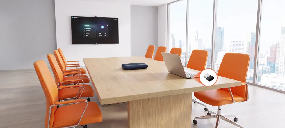 Nuroum A35 bluetooth speakerphone for huddle room