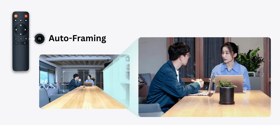 Fernbedienung für die Nuroum C40-Konferenzkamera