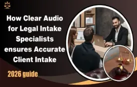 How Clear Audio for Legal Intake Specialists Ensures Accurate Client Intake cover