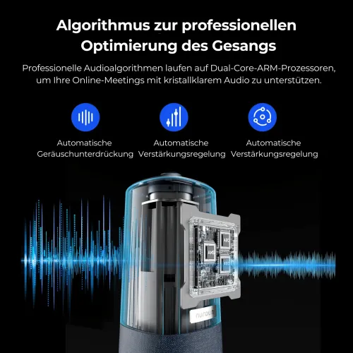 その他 Nuroum 360 Pro HD 360° Konferenzkamera, Videokonferenzlösung - Nuroum 360 Pro