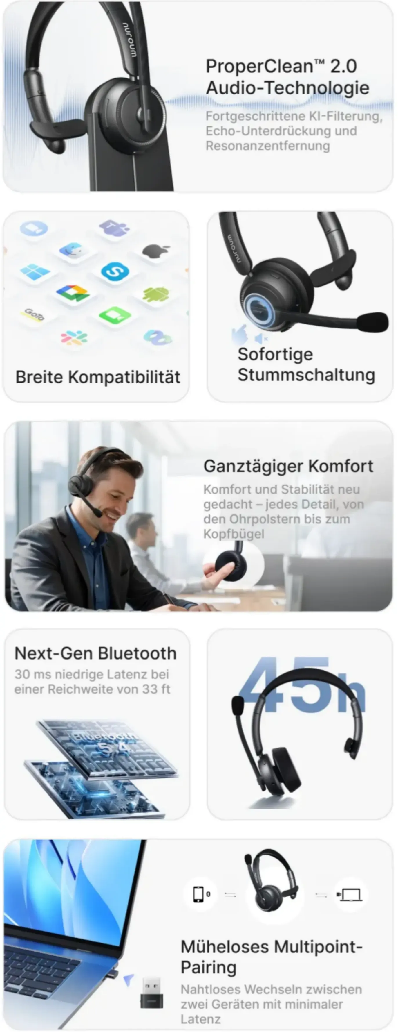 Mobile Hauptmerkmale