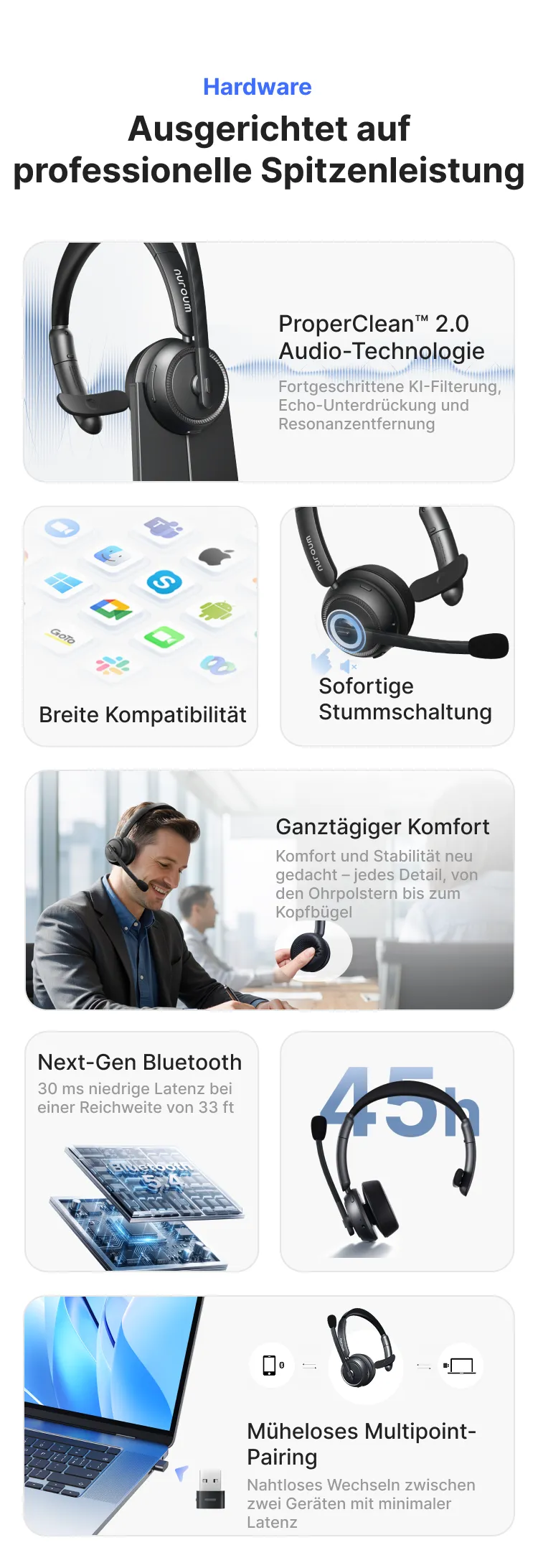 Mobile Hauptmerkmale