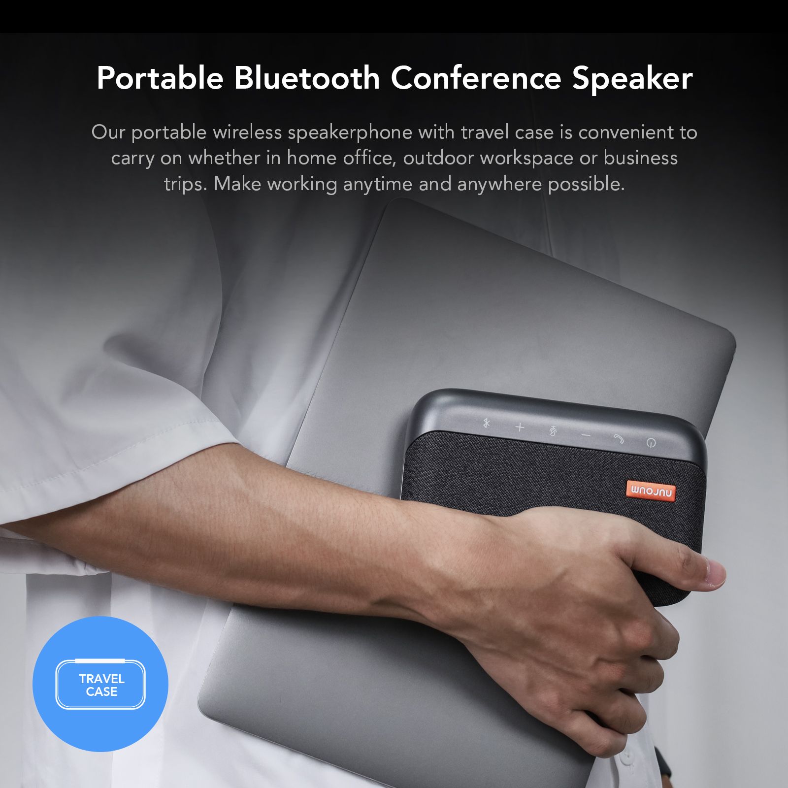 Wireless Bluetooth Speakerphone for Conference Room | Nuroum A15