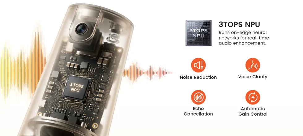 Nuroum C40 AI-powered audio processing