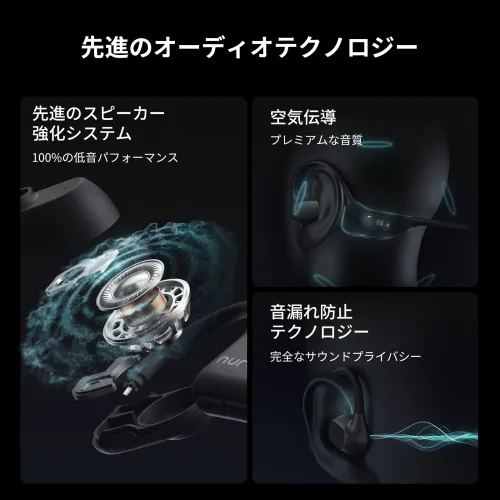 Nuroum OpenEar Pro 2｜ビジネスに最適なオープンイヤーワイヤレス 