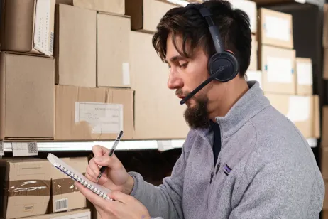 best bluetooth headset for warehouse office scenario