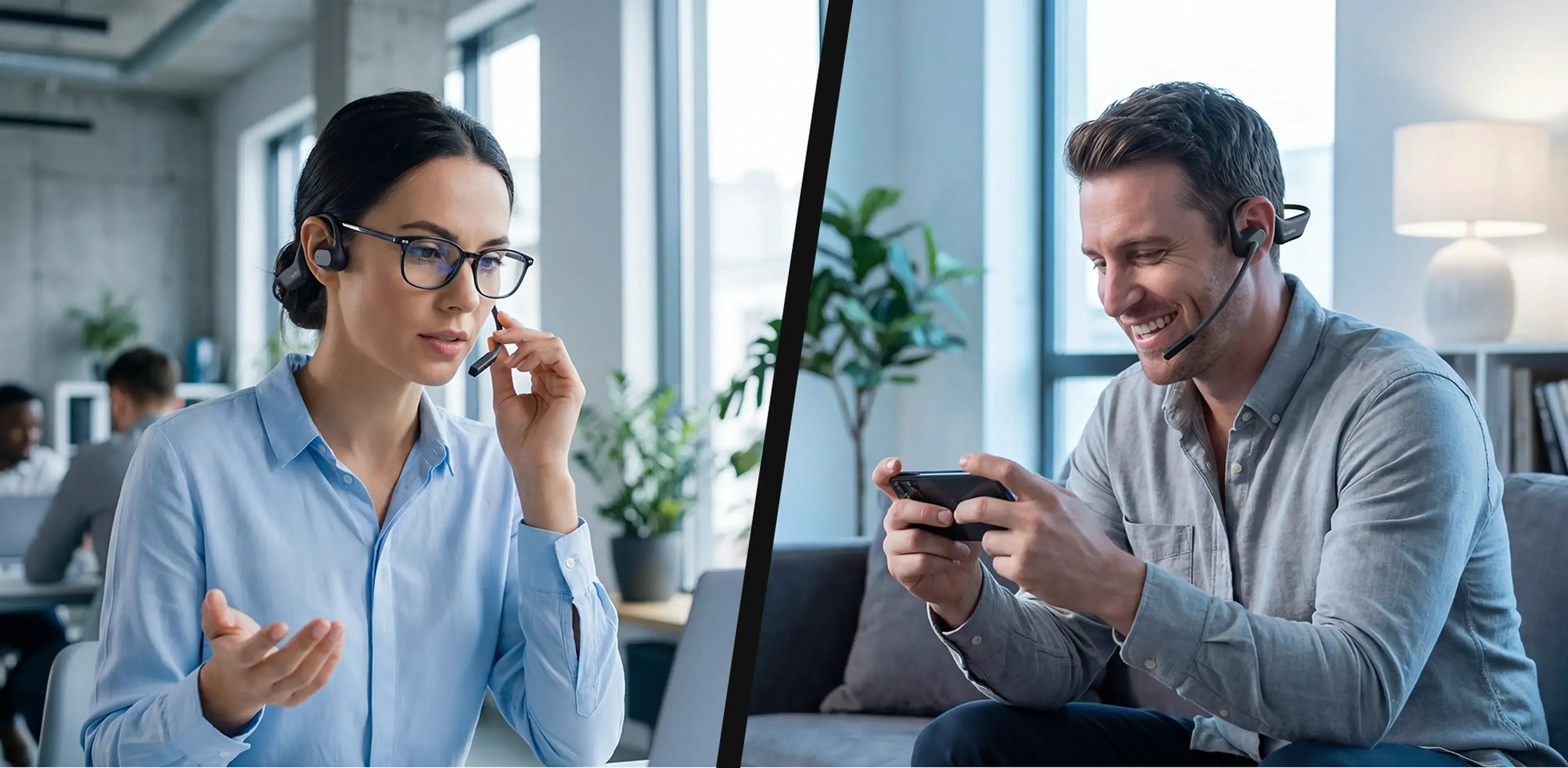 best noise cancelling headset with mic for working from home with discreet mute control with low latency