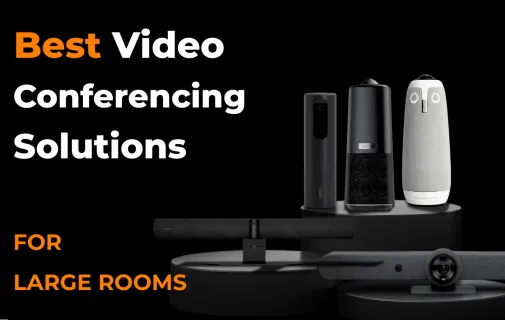 best video conferencing solutions for large rooms cover