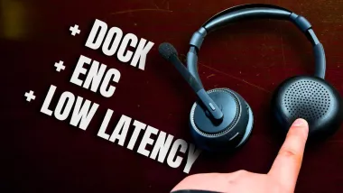 This noise cancelling headphone for work is extremely comfortable and very suitable for long working sessions.