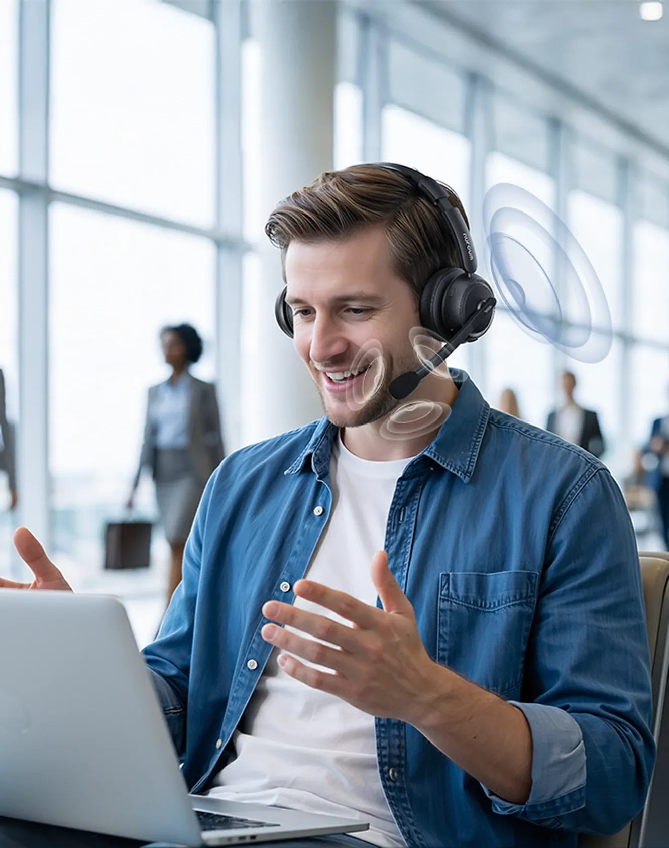 best noise cancelling headset with mic for working from home