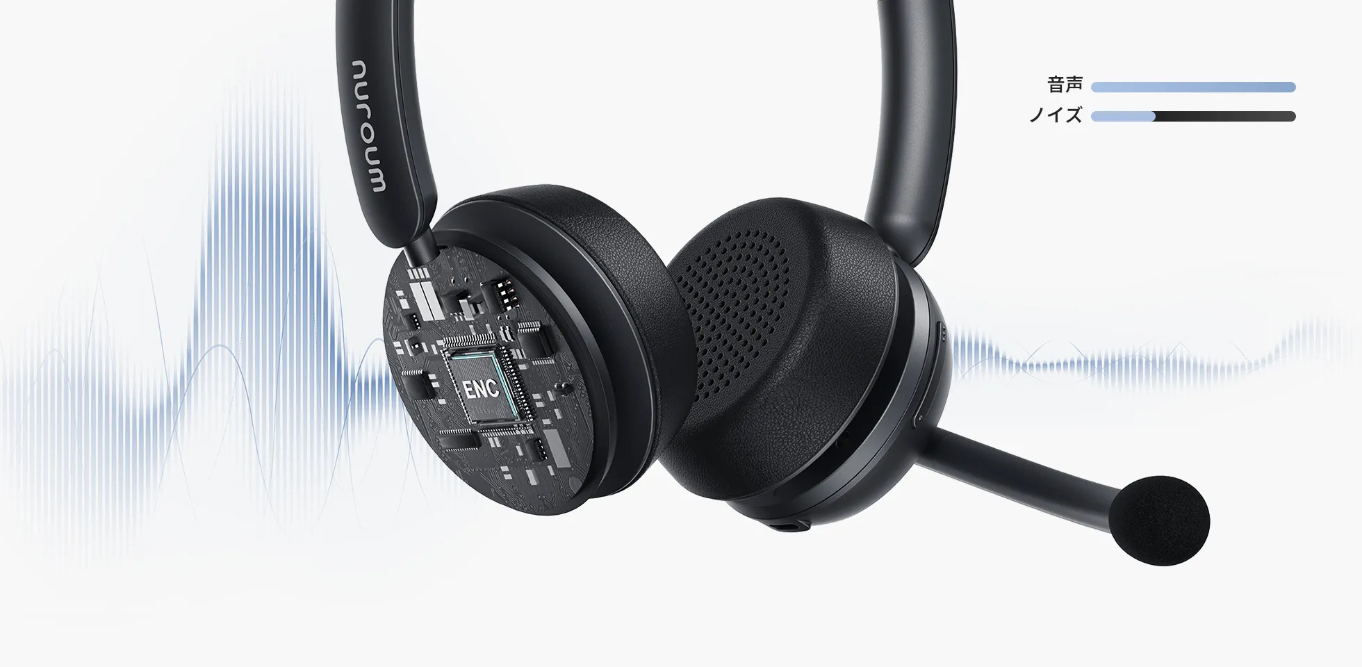 bluetooth noise cancelling headset with mic noise cancelling mic pc