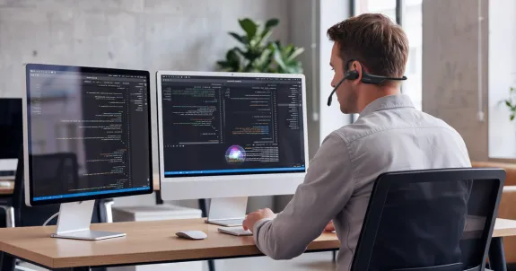 this business man is thinking what is the answer of bone conduction vs open ear