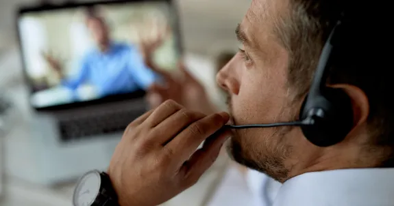 this meeting plan to use this kind of video conference headset