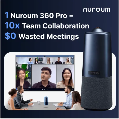 その他 Nuroum 360 Pro HD 360° Conference Camera, Video Conferencing Solution