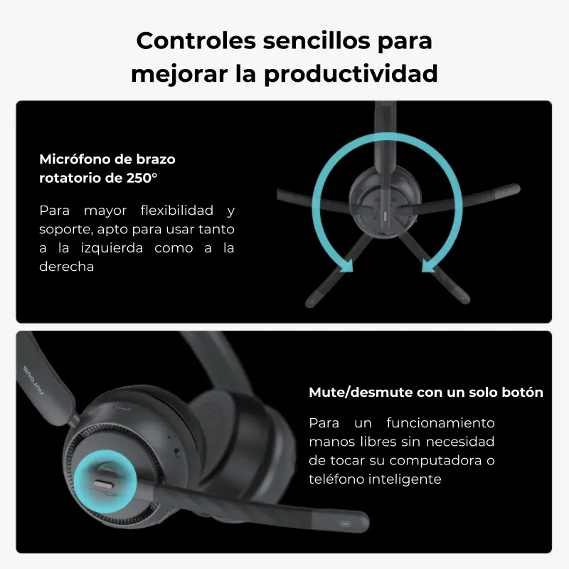 HP31S Comodidad ante todo auricular Bluetooth diseñado para llamadas de conferencia sin ruido