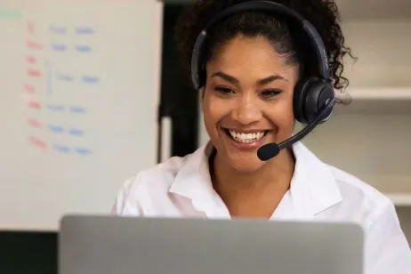 noise canceling wireless headset with microphone online teaching