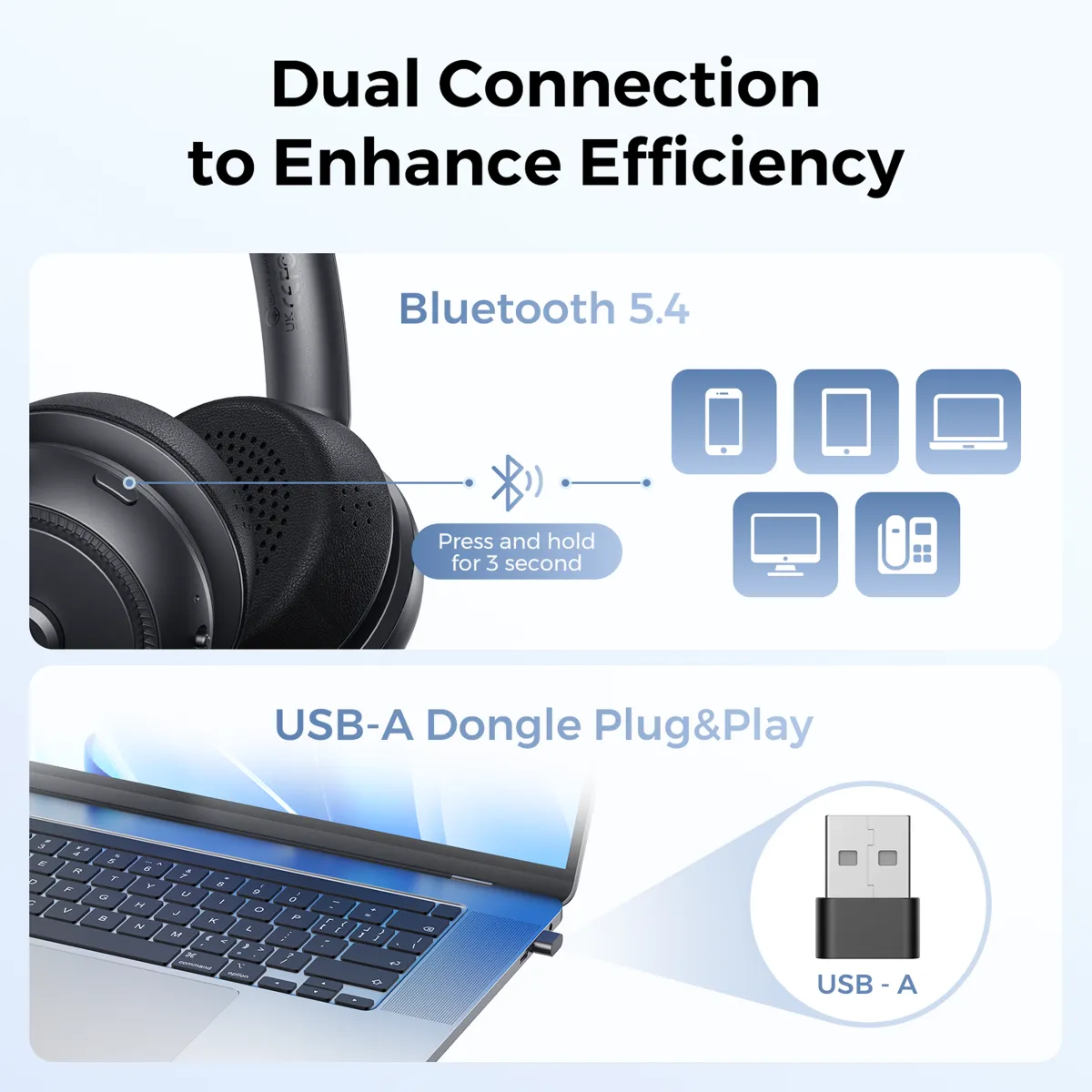 noise cancelling headphones for call center dual connection hp31d