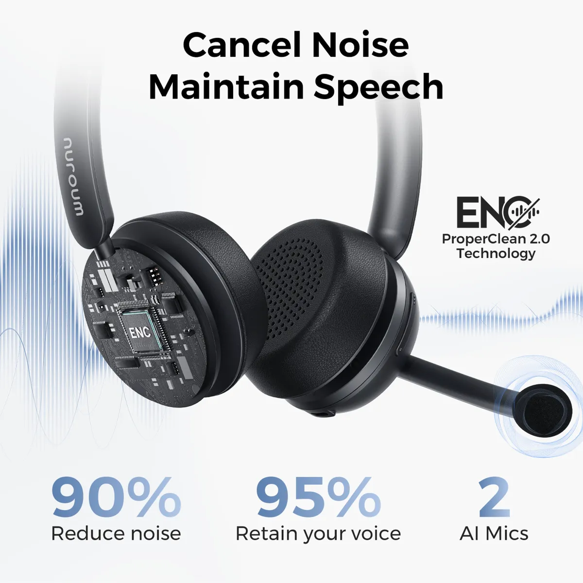 noise cancelling headphones for call center with good noise cancelling