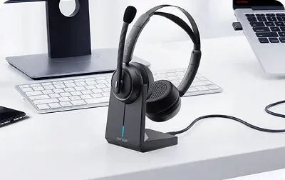 noise cancelling headset with mic
