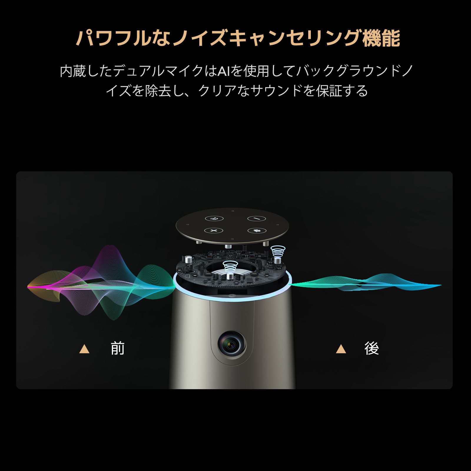 NUROUM C46会議用カメラ、オンライン会議の革新的なツールを再定義。