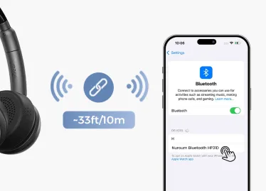 noise cancelling headphone with mic for office has bluetooth 5.4