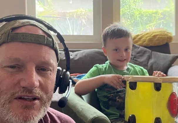 nuroum noise cancelling headset with mic for wfh dad