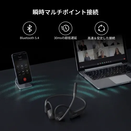 イヤホン nuroum/open ear pro 2 Nuroum OpenEar Pro2 オープンイヤー ワイヤレスイヤホン ビジネスモデル