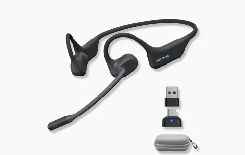 Nuroum Open Ear Pro 2 ビジネス用ヘッドセット（マイク付き）－ 今