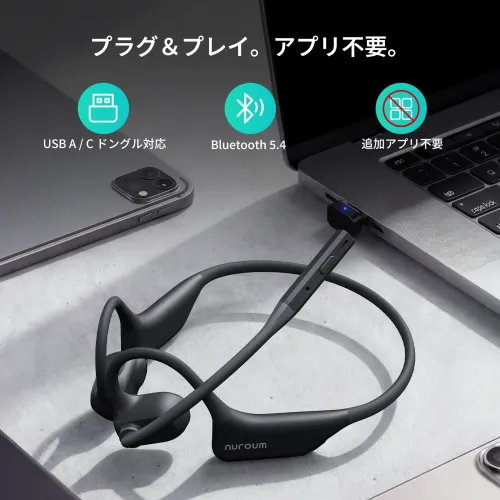 新品未開封　Nuroum OpenEar Pro2 アップグレード版 Nuroum OpenEar Pro2 オープンイヤー ワイヤレスイヤホン ビジネスモデル