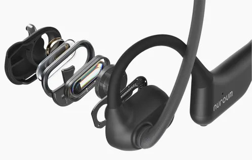Nuroum OpenEar Pro 2 ワイヤレスヘッドセット Nuroum Open Ear Pro 2 Business Headset with Mic - Shop Now