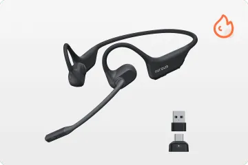 Nuroum open ear wireless headphones with microphone