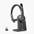 single ear bluetooth headset broad compatibility listing hp31s