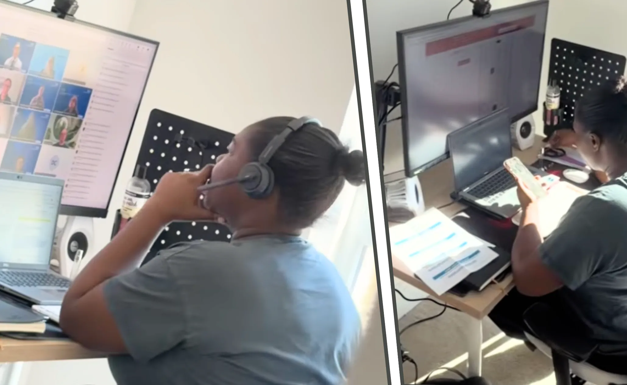 single ear headphone with mic call center hp31s