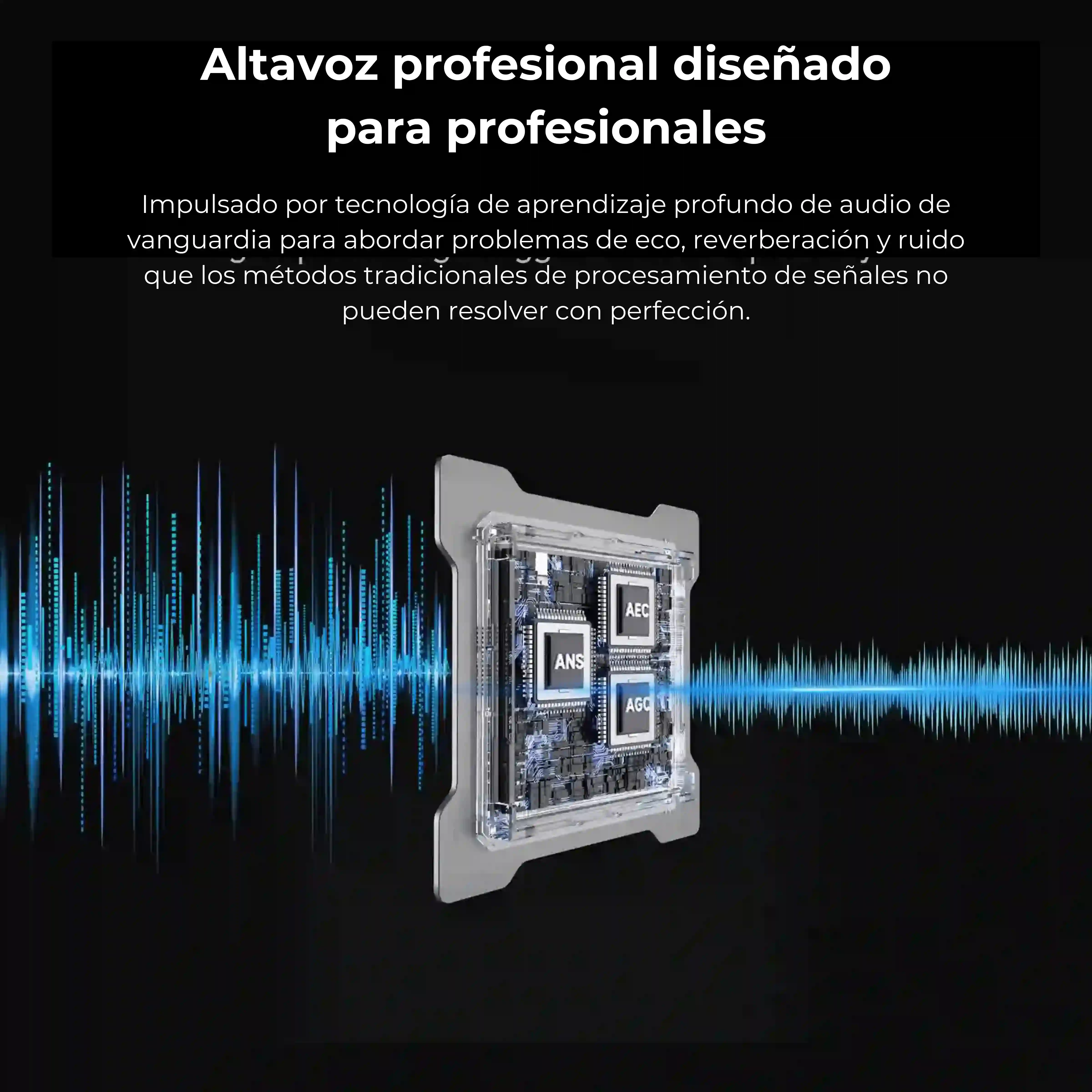 Kit de reunión A35*2 Daisy Chain Plus | Altavoz Bluetooth Audio Pro para comunicación cristalina