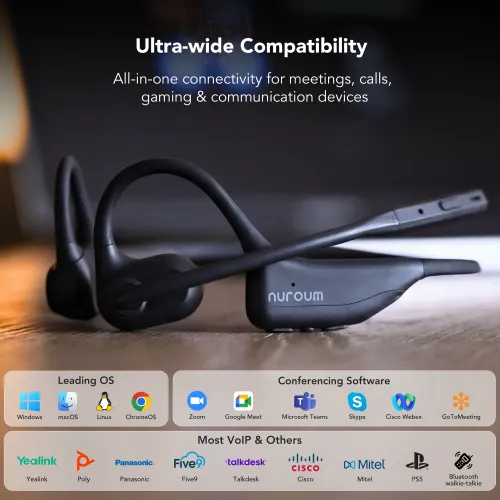 Best Wireless Headset for Work | Noise Cancelling & BT | Open Ear