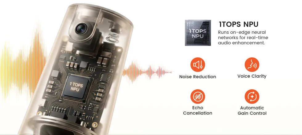 Nuroum C40 AI-powered audio processing