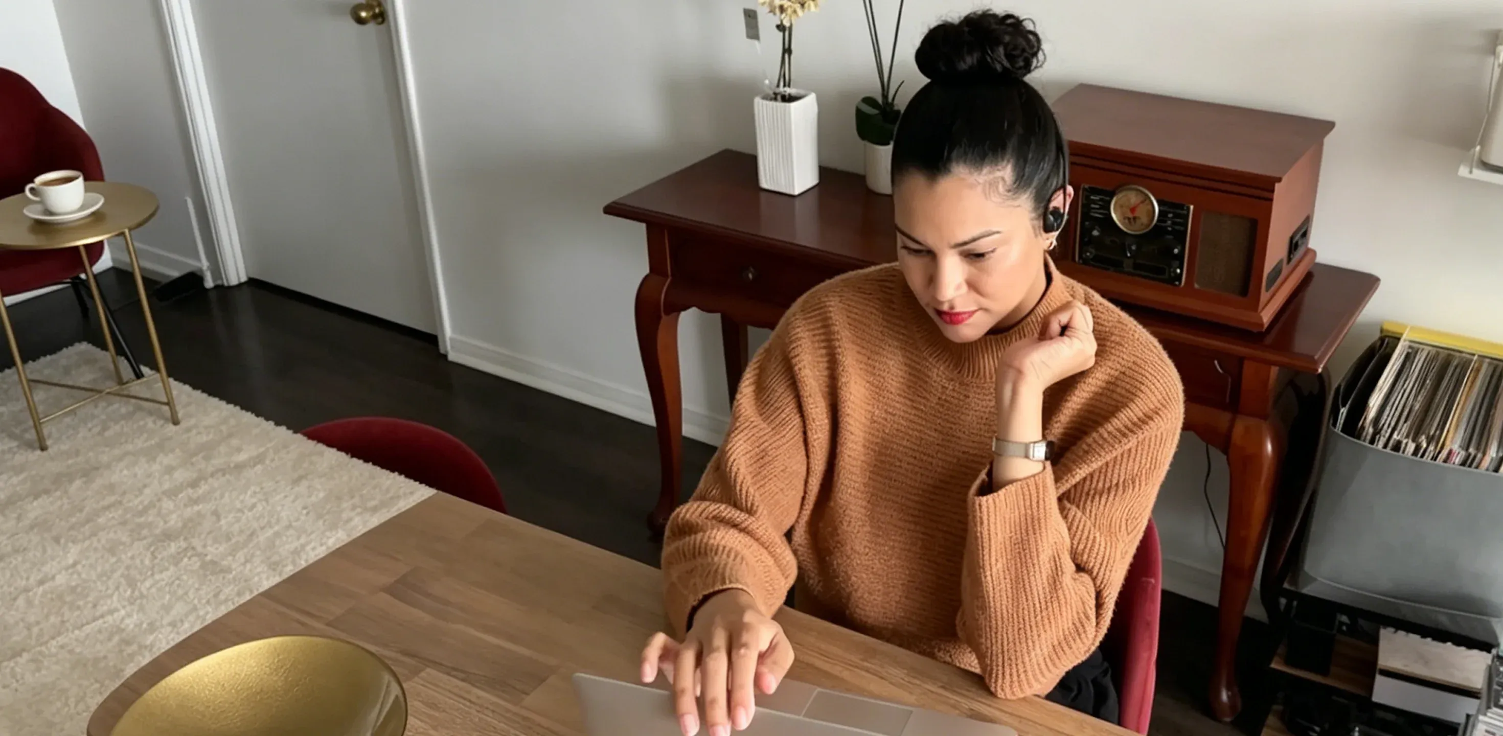 best noise cancelling headset with mic for working from home with discreet mute control